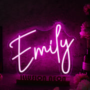 Emily Pink LED Neon Sign