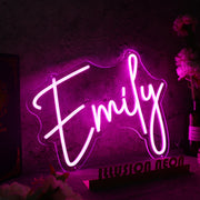 Emily Pink LED Neon Sign