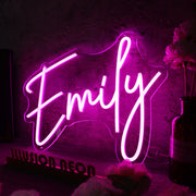 Emily Pink LED Neon Sign