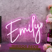 Emily Pink LED Neon Sign