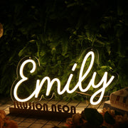 Emily Yellow Neon Sign