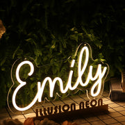 Emily Yellow Neon Sign