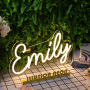 Emily Yellow Neon Sign