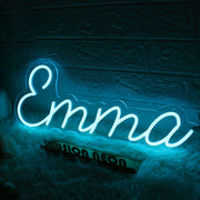 Emma Blue Custom Neon Sign