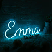 Emma Blue Custom Neon Sign