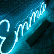 Emma Blue Custom Neon Sign