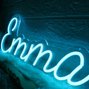 Emma Blue Custom Neon Sign