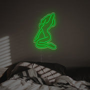 Enchanting Lady LED Neon Sign