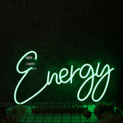 Energy Green Neon Sign