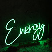 Energy Green Neon Sign