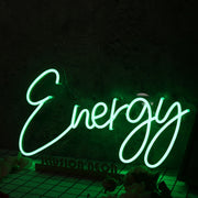 Energy Green Neon Sign