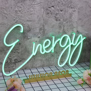 Energy Green Neon Sign