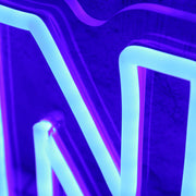 Enovate Blue Neon Sign