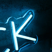 Erick Blue Name Neon Sign