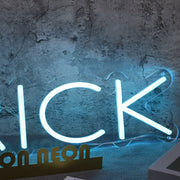 Erick Blue Name Neon Sign