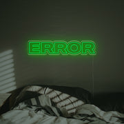 Error For Home LED Neon Sign