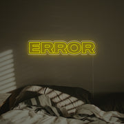 Error For Home LED Neon Sign