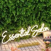 Essential Salon Yellow Neon Sign