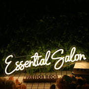 Essential Salon Yellow Neon Sign