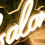 Essential Salon Yellow Neon Sign