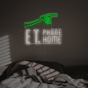 Et Phone Home LED Neon Sign