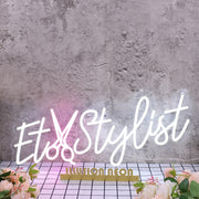 Et Stylist Custom Neon Sign