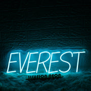 Everest Blue Neon Sign