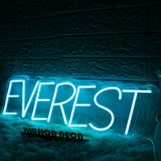 Everest Blue Neon Sign