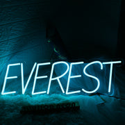 Everest Blue Neon Sign