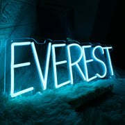 Everest Blue Neon Sign