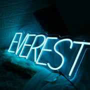 Everest Blue Neon Sign