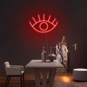 Eyelash Neon Sign