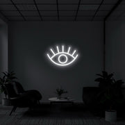 Eyelash Neon Sign