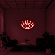 Eyelash Neon Sign