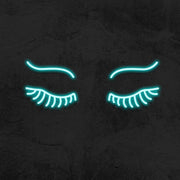 Eyes With Lashes Neon Sign