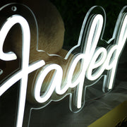 Faded Neon Sign