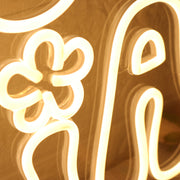 Fae Maria Yellow Neon Sign