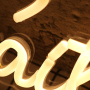 Faith Full Roots Yellow Neon Sign