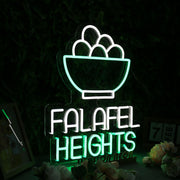 Falafel Heights Custom Neon Sign