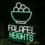 Falafel Heights Custom Neon Sign