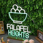 Falafel Heights Custom Neon Sign