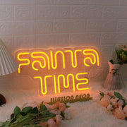 Fanta Time Orange Neon Sign