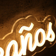 Feliz Cumpleanos Yellow Neon Sign