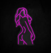 Female Pose Neon Sign