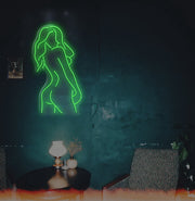 Female Pose Neon Sign