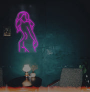 Female Pose Neon Sign