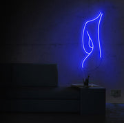 Female Silhouette Neon Sign