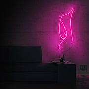 Female Silhouette Neon Sign