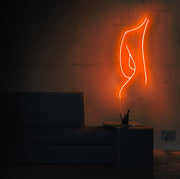 Female Silhouette Neon Sign