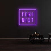 Feminist Neon Sign